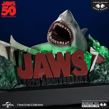 Stay Out of the Water with McFarlane’s 50th Anniversary Jaws Statue 