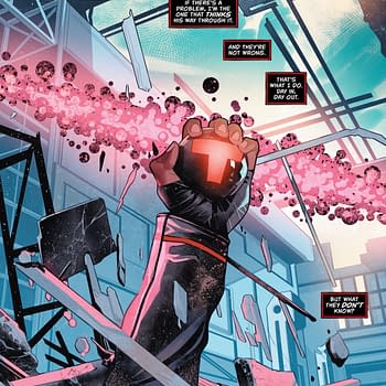 Interior preview page from Mr. Terrific: Year One #3