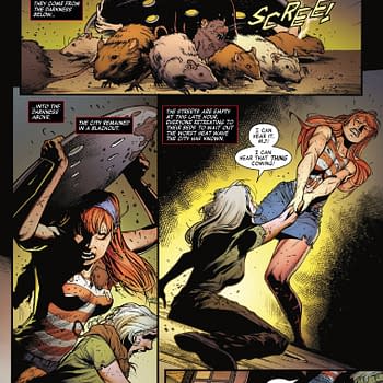 Interior preview page from PREDATOR VS. SPIDER-MAN #4 PAULO SIQUEIRA COVER
