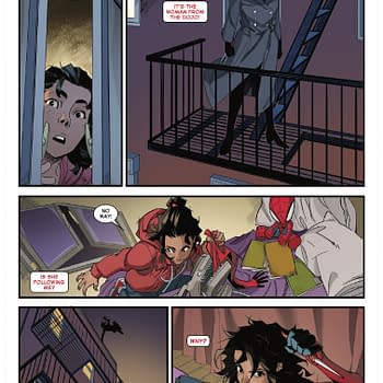 Interior preview page from SPIDER-GIRL #2 DAVID NAKAYAMA COVER