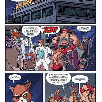 Interior preview page from TMNT: SATURDAY MORNING ADVENTURES 2 #27 SARAH MYER COVER