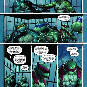 Interior preview page from TEENAGE MUTANT NINJA TURTLES #10 JORGE FORNéS COVER