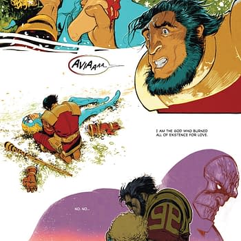 Interior preview page from New Gods #8