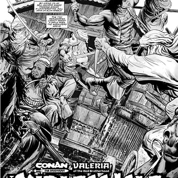 Interior preview page from Savage Sword of Conan #9