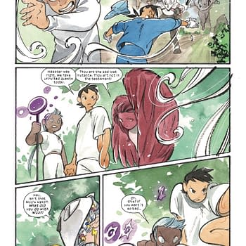 Interior preview page from ULTIMATE X-MEN #17 PEACH MOMOKO COVER