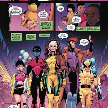 Interior preview page from UNCANNY X-MEN #18 DAVID MARQUEZ COVER