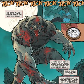 Interior preview page from WEREWOLF BY NIGHT: BLOOD MOON RISE #1 TYLER KIRKHAM COVER