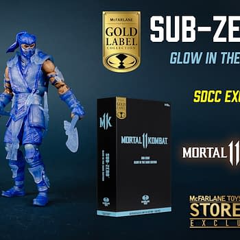 Sub-Zero Freezes SDCC with Mortal Kombat GITD McFarlane Figure