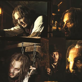Johnny Depp, Posing For The New Hyde Graphic Novel, In 35-Page Preview