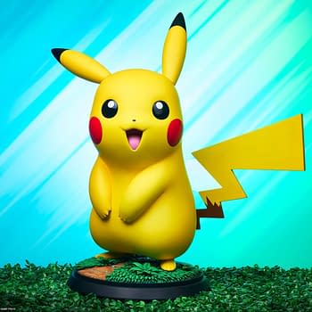 Sideshow Reveals First-Ever Life-Size Pokemon Statue with Pikachu