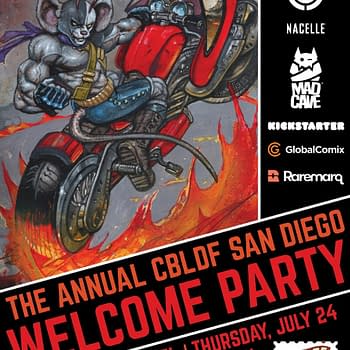 San Diego Comic-Con CBLDF/Oni Press/Biker Mice From Mars Welcome Party
