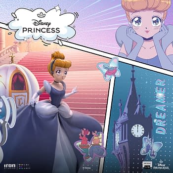 New Disney's Princess Cinderella Statue Arriving from Iron Studios