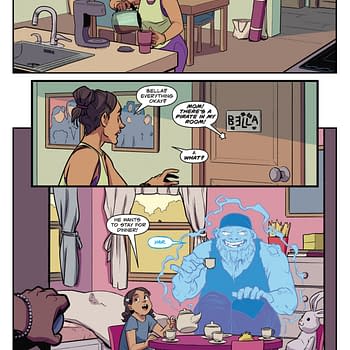 Interior preview page from GHOSTBUSTERS: DEAD MAN'S CHEST #3 JIMMY BETANCOURT COVER