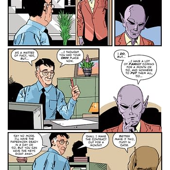 Interior preview page from RESIDENT ALIEN: THE BOOK OF CHANGES #1 STEVE PARKHOUSE COVER
