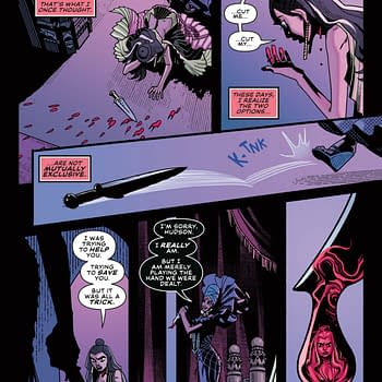 Interior preview page from ARCANA ROYALE #4 JOSH REED COVER