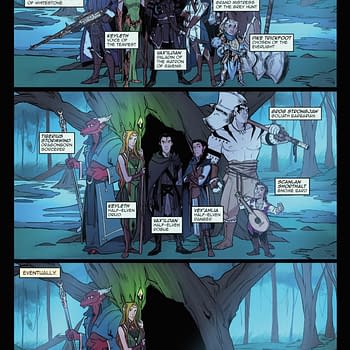 Interior preview page from CRITICAL ROLE: VOX MACHINA ORIGINS I #3 CHRIS NORTHROP COVER