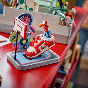 LEGO Play Streetball with New Nike Collaboration Dunk Trickshot Set