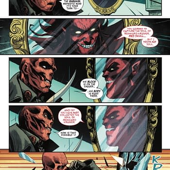 Interior preview page from BRING ON THE BAD GUYS: RED SKULL #1 LEE BERMEJO COVER