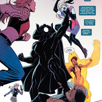 Interior preview page from Birds of Prey #24