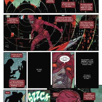 Interior preview page from DAREDEVIL: COLD DAY IN HELL #3 STEVE MCNIVEN COVER