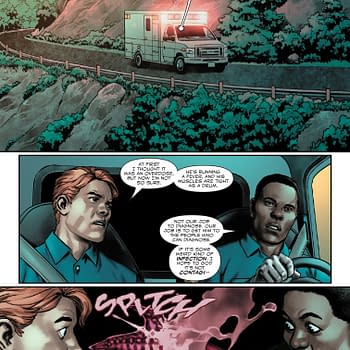 Interior preview page from EDDIE BROCK: CARNAGE #7 JESUS SAIZ COVER