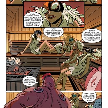 Interior preview page from Harley Quinn #53