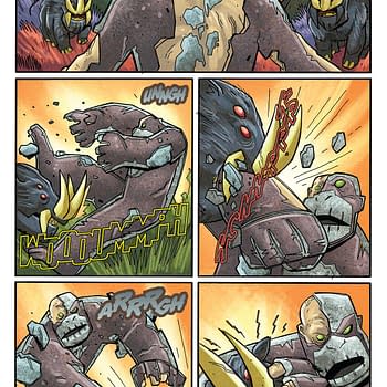 Interior preview page from Herculoids #6