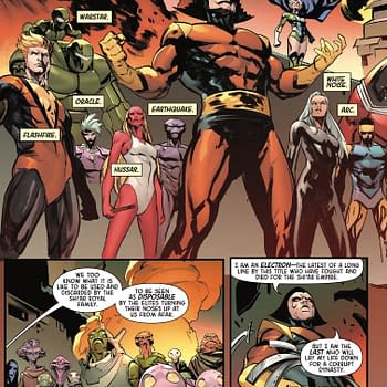 Interior preview page from IMPERIAL WAR: EXILES #1 FRANCESCO MORTARINO COVER