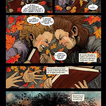 Interior preview page from Buried Long, Long Ago #4