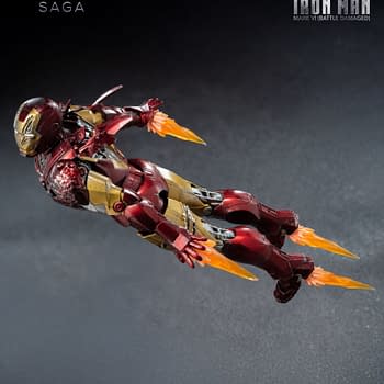 DLX Iron Man Mark 6 (Battle Damaged) Suit Lands at threezero 