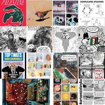 Cartoonists For Gaza Unite To Confront Atrocities #cartoonistsforg4za