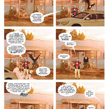Interior preview page from Peacemaker Presents: The Vigilante/Eagly Double Feature #5