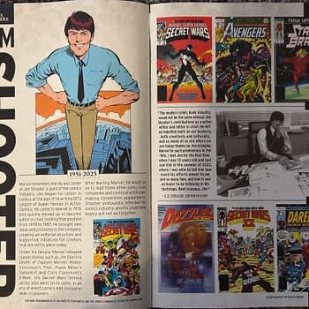 Marvel Comics' Memorial Pages For Jim Shooter, This Week