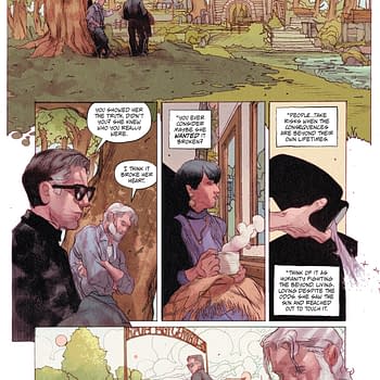 Interior preview page from Resurrection Man: Quantum Karma #5