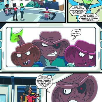 Interior preview page from STAR TREK: LOWER DECKS #10 VERNON SMITH COVER