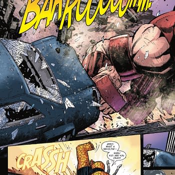 Interior preview page from THING #4 NICK BRADSHAW COVER