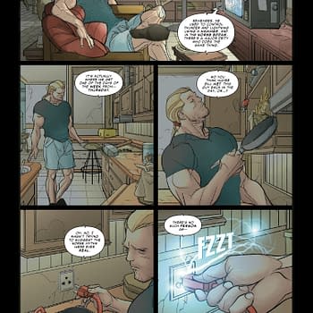 Interior preview page from MORTAL THOR #1 ALEX ROSS COVER