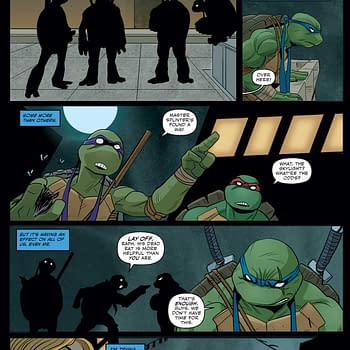 Interior preview page from TMNT: MUTANT NATION #9 DECLAN SHALVEY COVER