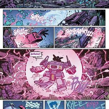 Interior preview page from Transformers #23