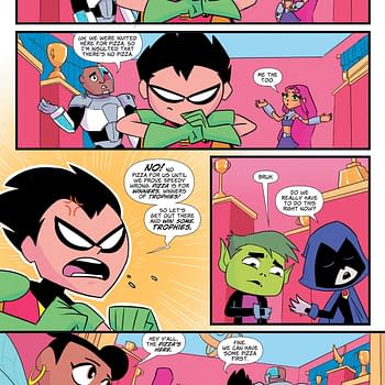 Interior preview page from Teen Titans Go #6