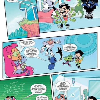 Interior preview page from Teen Titans Go #7