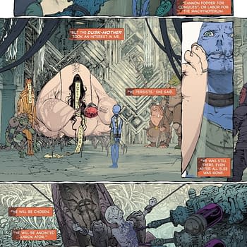 Interior preview page from New Gods #9