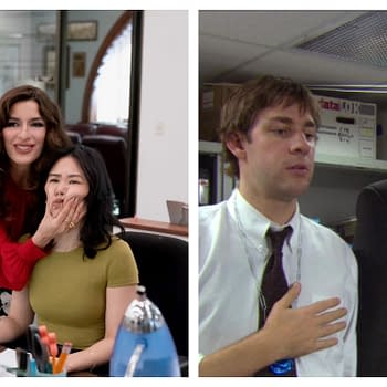 The Paper: Impacciatore on The Office’s Carell & Krasinski’s Visit Set