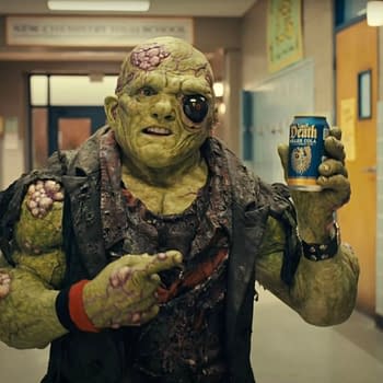 The Toxic Avenger Appears In Latest Liquid Death Campaign