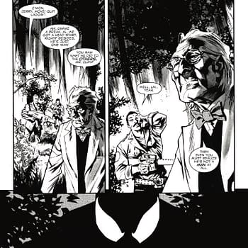 Interior preview page from VENOM: BLACK WHITE AND BLOOD #1 GREG CAPULLO COVER
