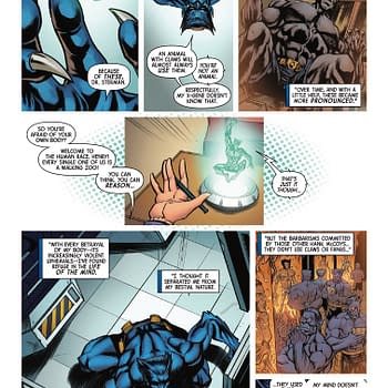 Interior preview page from X-MEN: TOOTH AND CLAW #1 MIKE MCKONE COVER