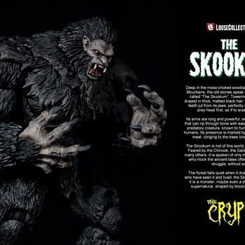 Step Into the Darkness with The Crypt’s New The Skookum Figure
