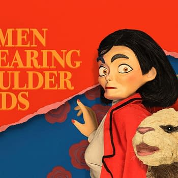 Women Wearing Shoulder Pads