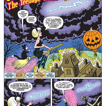 Interior preview page from Sabrina the Teenage Witch: Magic Unleashed
