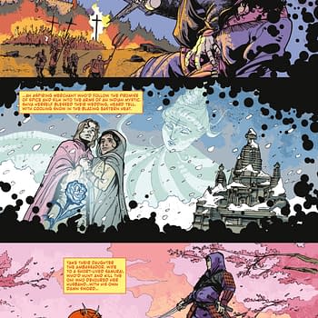 Interior preview page from TEXARCANUM #2 MICHAEL HEISLER COVER